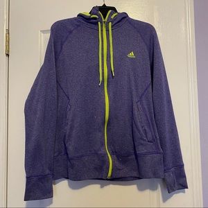 Purple Adidas Jacket